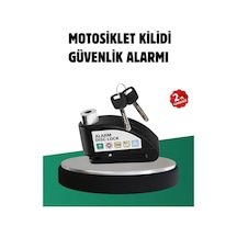 Northcity Titreşim Sensörlü Alarm Disk Kilidi - Motosiklet, Scooter Ve Bisiklet Güvenliği