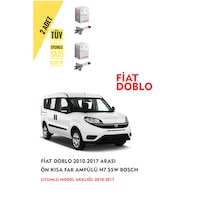 Fiat Doblo 2010-2017 Arası Ön Kısa Far Ampülü 2 Adet Sarı Renk