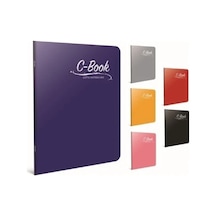 Gıpta C Book 60 Yaprak Defter Çizgili A4 Pp Karışık - 2 Adet Karışık/çok Renkli