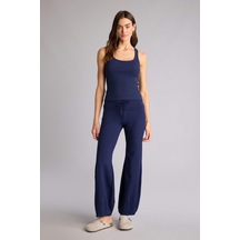 Defacto Bağcıklı Pijama Altı H2414ax26spnv241 Lacivert-nv241