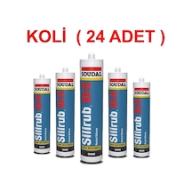 Soudal Silirub No5-He Nötr Dış Cephe Silikon Kartuş 300Ml - Koli