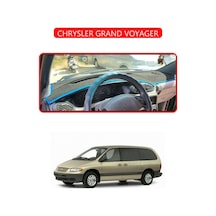 Chrysler Grand Voyagertorpido Koruma Halısı Kırmızı Kenar