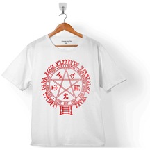 Pentagram Hellsıng One Pıece Naruto Anıme Uzun 2 Çocuk Tişört 001
