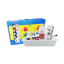 Artdeco Y-016 Ebru Başlangıç Seti 8 Boya 15 Parça