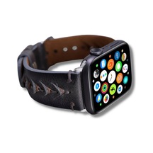 Apple Watch Uyumlu Deri Kordon 42-44-45mm Boras Vs4ef