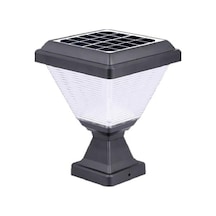 30w Solar Set Üstü Bahçe Armatürü Beyaz Işık