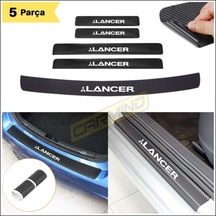 Mitsubishi Lancer Bagaj Ve Kapı Eşiği Karbon Sticker Set