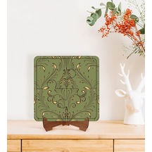 Bk Gift Retro Masif Tasarımlı Ahşap Standlı Puzzle Çerçeve-4