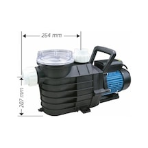 Water Ws-2538 Filitreli Havuz Pompası 1.5 Hp 380V