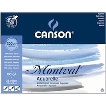 Canson Montval Watercolour Sulu Boya Blok 200G 100 Yaprak 32X41 Cm