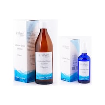 Gümüş Suyu 23 Ppm 500Ml 100Ml Cam Sprey Hydrasense Kolloidal