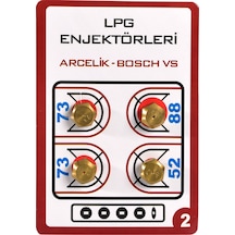 9mm  Likit Propan Gaz (LPG) Enjektörü