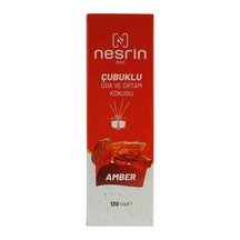 Nesrin 120 Ml Cam Kutulu Bambu Koku Amber - 86903527282613a