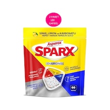 Asperox Sparx Bulaşık Makinesi Deterjanı 2 x 60 Tablet
