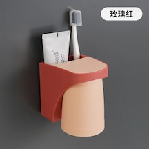 Wholesale11 İskandinav Tarzı Duvara Monte Manyetik Diş Fırçası Koyu Mavi