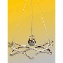 Serçe'den Salon Ve Oturma Odası Led Avize Altın - Gold