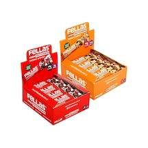 Yüksek Protein Bar Hindistan Cevizli Ve Kakaolu, 45gr X 12 Adet + Yer Fıstıklı Ve Kakaolu, 45gr X 12 Adet