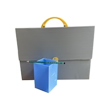 25x35 Proşe Çantası Ve Resim Dosyası Promosyonlu Ürün Gri