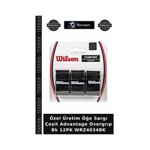 Özel Üretim Öğe Sargı Çeşit Advantage Overgrıp Bk 12pk Wrz4034bk Siyah