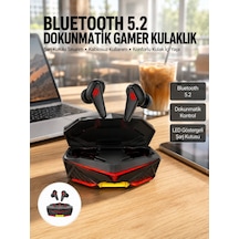 Dokunmatik Kontrol Tws Işıklı Kulakiçi Bluetooth Kulaklık Kablosuz Kulaklığı Yeni Nesil
