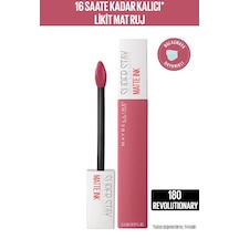 Maybelline New York Süper Stay Matte Ink Likit Mat Ruj 180 Revolutionary 5 ML