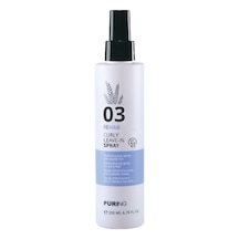 Purıng 03 Rehab Kıvırcık Saçlar İçin İpek&buğday Proteinli Bukle Belirginleştirici Saç Spreyi 200ml