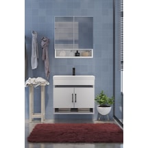 Salvador Banyo Dolabı Çok Amaçlı Banyo Dolabı Beyaz