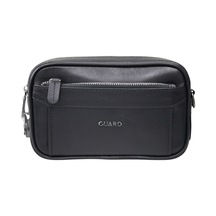 Guard Siyah Hakiki Deri Şifreli Unisex El Çantası - Grd250308wt1857 Diğer Çok Renkli