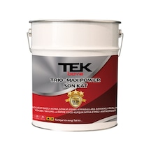 Tek Trıo-max Power Antikorozif Üç Özellikli Astarlı Antipaslı Yağlı Boya 2,5 Lt Siyah