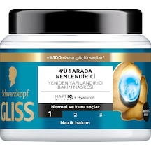 Aqua Revive Nemlendirici 4'ü 1 Arada Bakım Maskesi 400 Ml, Normal Ve Kuru Saçlar