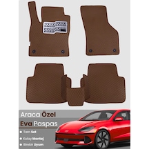 Hyundai Ionıq 6 2022-2025 Uyumlu Eva Paspas Tam Set Araca Özel,kolay Montaj,su Geçirmez 387