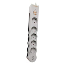 Tunçmatik Powersurge 5+ Usb Girişli Akım Korumalı Priz Tsk5015 Diğer