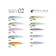Little Jack Metal Adict 02 72 Mm 30 Gr Jig Yem (408232786)