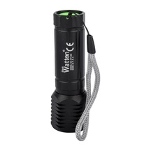 Küçük Güçlü Zoomlu El Feneri Wt-094 Açık Kırmızı