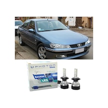 Peugeot 406 Uzun Far Ampulü H7 Access Yeni Seri Beyaz 1995-2004