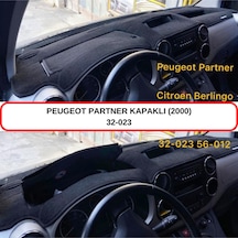 PEUGEOT PARTNER KAPAKLI TORPİDO  KORUMASI / HALISI / ÖRTÜSÜ