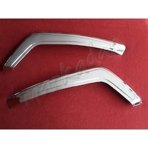 Db Chrome Fiat Doblo Ön Tampon Kaşı 2010-2015 2 Parça Abs Krom