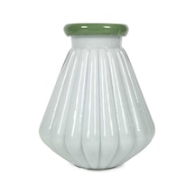 Vitale Bologna Beyaz Vazo 22.5 22.5 26.5 Cm Ak.kı0077 Renkli