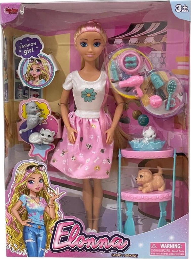 Wg66962 -kutulu Pet Shop Bebek Set 11,5 İnç