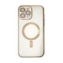 Apple İphone 14 Pro Kılıf Kross Magneticsafe Kapak - Gold 0.2M-Çok Renkli