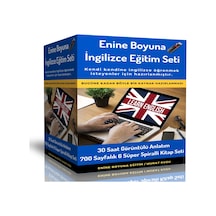 Enine Boyuna İngilizce Eğitim Seti Renkli