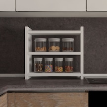 Moonlife Moonlife Mutfak Rafı Beyaz