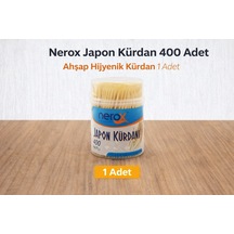 Nerox Japon Kürdan 400 Adet Ahşap Hijyenik Kürdan 1 Adet