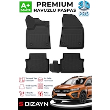 S-dizayn Dacia Jogger 3d Pro Havuzlu Paspas 2022 Üzeri A+ Kalite
