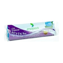 Ersopack Eko Çöp Poşeti Büyük Boy Mavi 10 Adet 65 x 80 CM