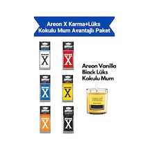 Areon X Karma+vanilla Black Lüks Kokulu Mum Avantajlı Paket