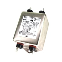 Corcom 6VV1 F7251 RFI Güç Hattı Filtresi, 6 Amp, 120/250 VAC, 50-