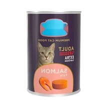 Yetişkin Kediler İçin Somon Etli 400 Gr Pate Konserve Mama