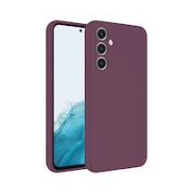 Samsung Uyumlu  Galaxy A16 5g Kılıf First Silikon - Mürdüm