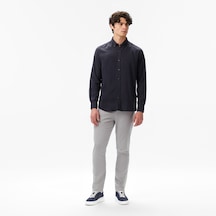 Nautica Erkek Gri Slim Fit Pantolon Düz P57205t Gri Nautica Erkek Gri Slim Fit Pantolon Düz P57205t Gri